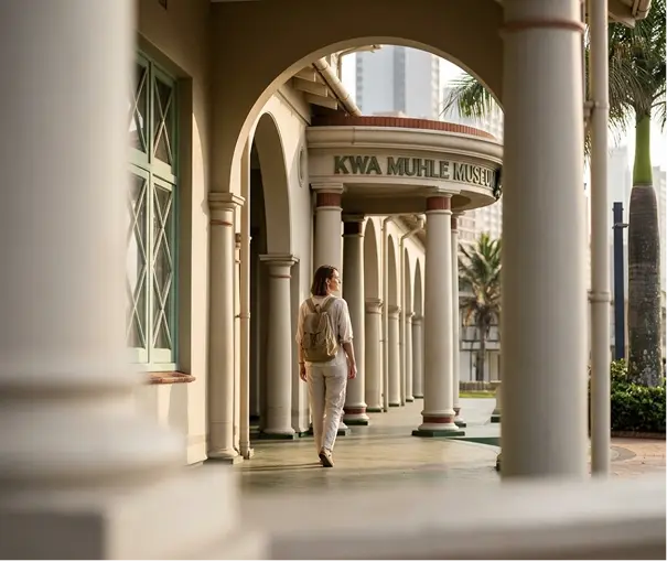 KwaMuhle Museum colonnade
